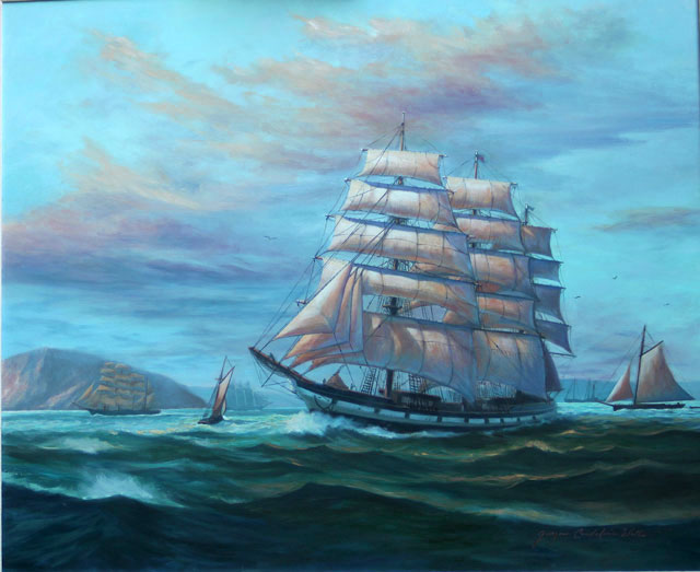 Balclutha in Early San Francisco Bay